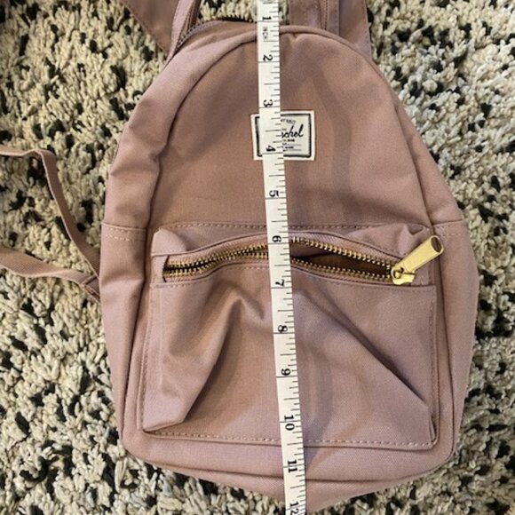 Herschel Mini Back Pack New without Tags Dusky Pink - Picture 13 of 13